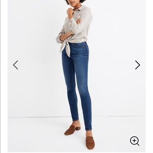 Madewell petite 28 curvy skinny jeans- Hayes wash